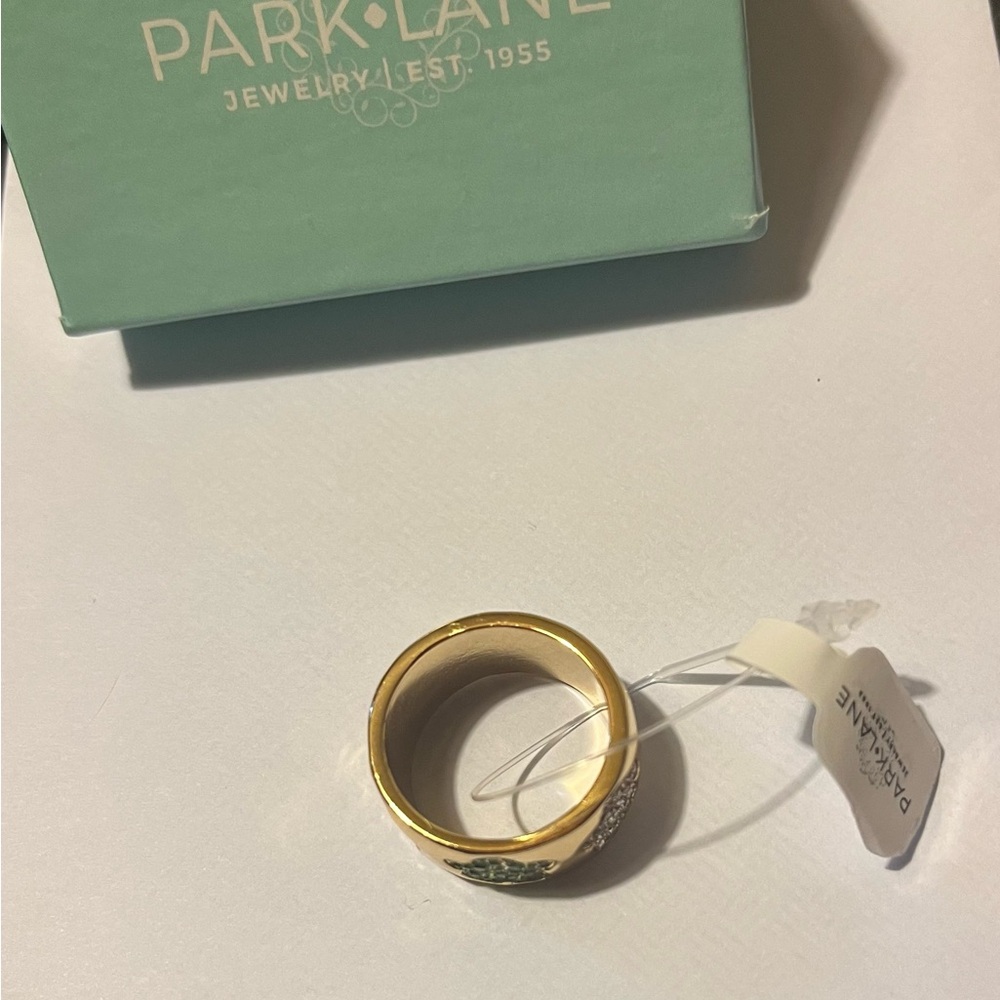 Park Lane Gold Ring with Blue and Purple Gems
NWT - Picture 3 of 3